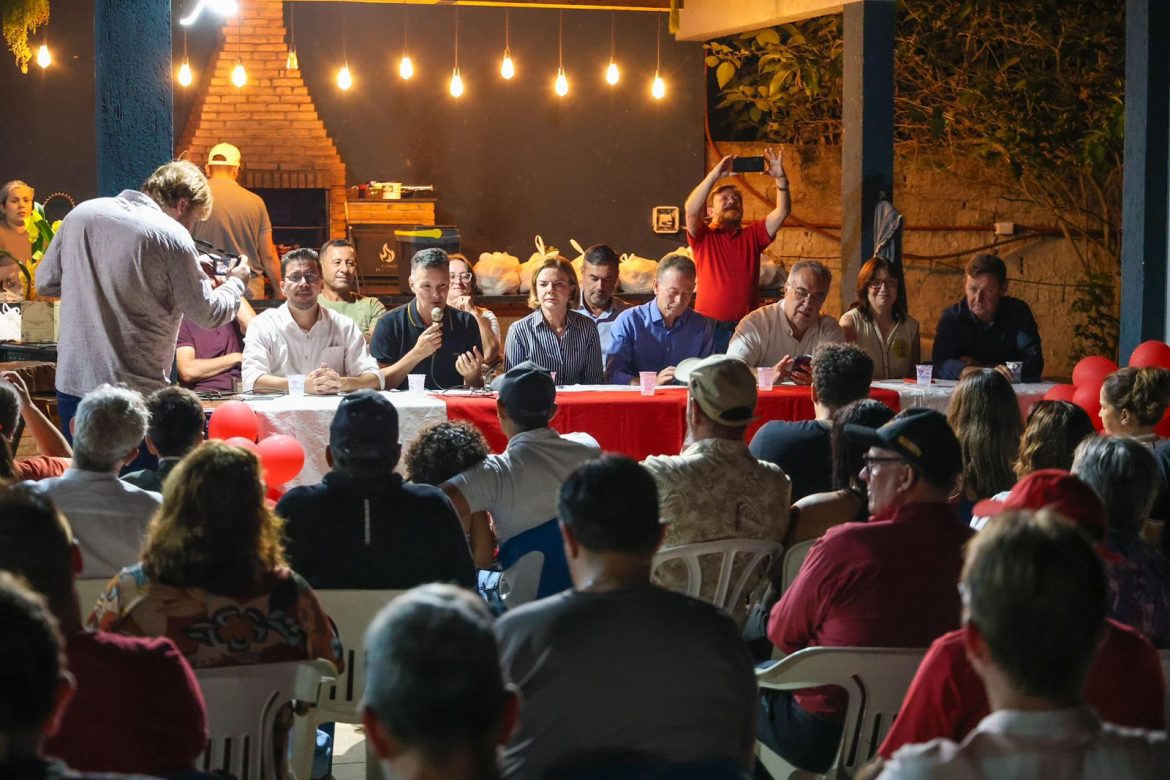 Arilson, Gleisi e Lenir mobilizam lideranças e fortalecem diálogo com a base